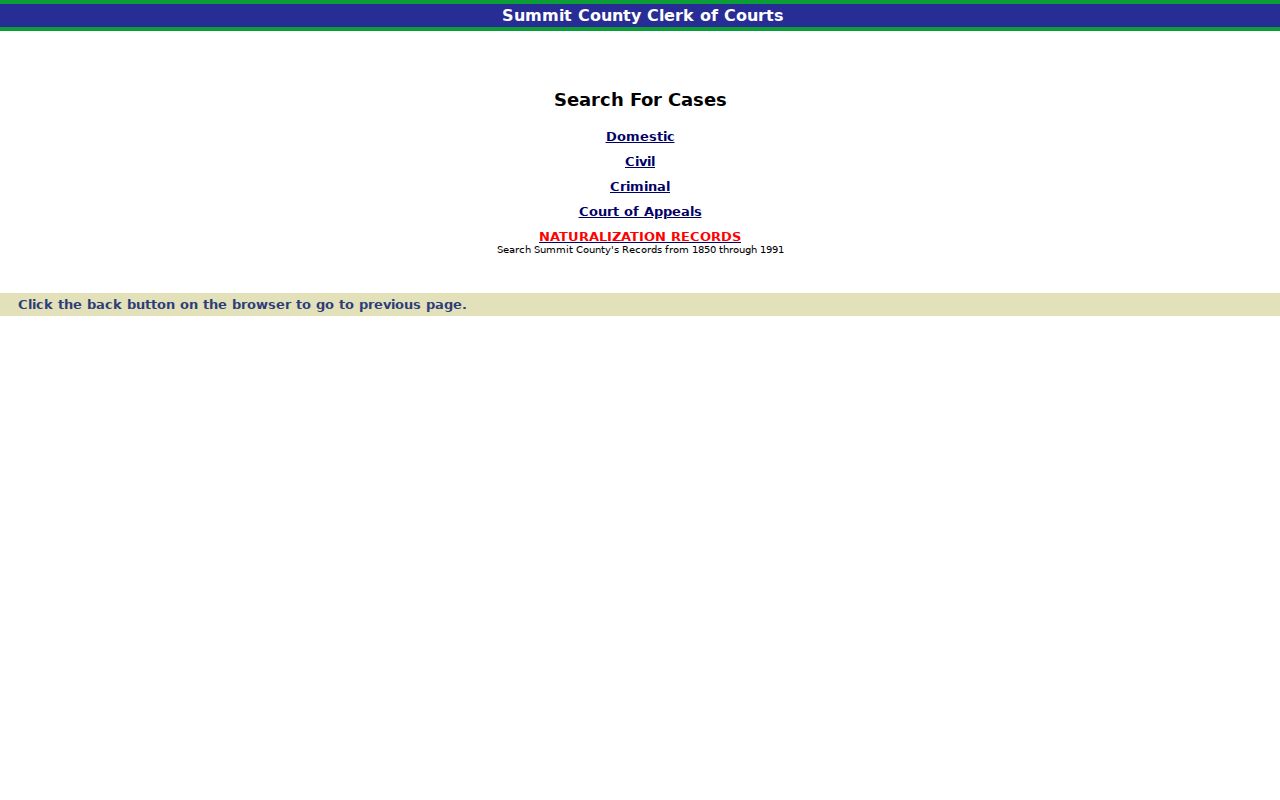 Bath Township residents directory Summit County court search