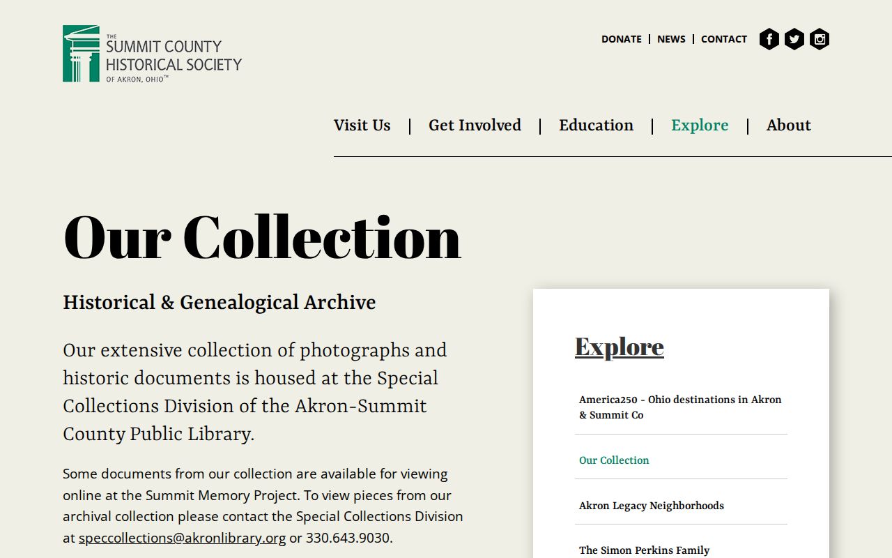 Bath Township neighbors image of Summit County Historical Society collections